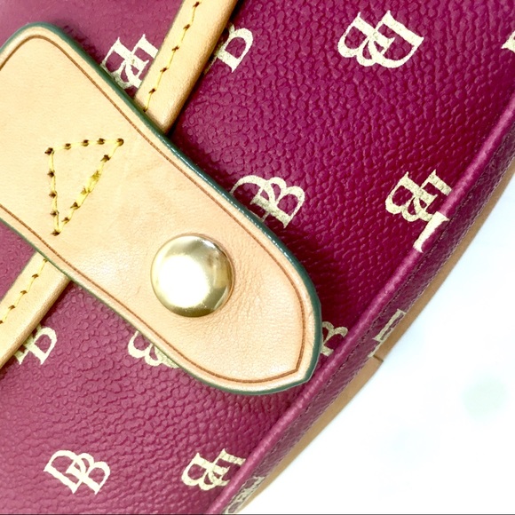 Dooney & Bourke Mini Signature Flap Wristlet - Picture 4 of 6
